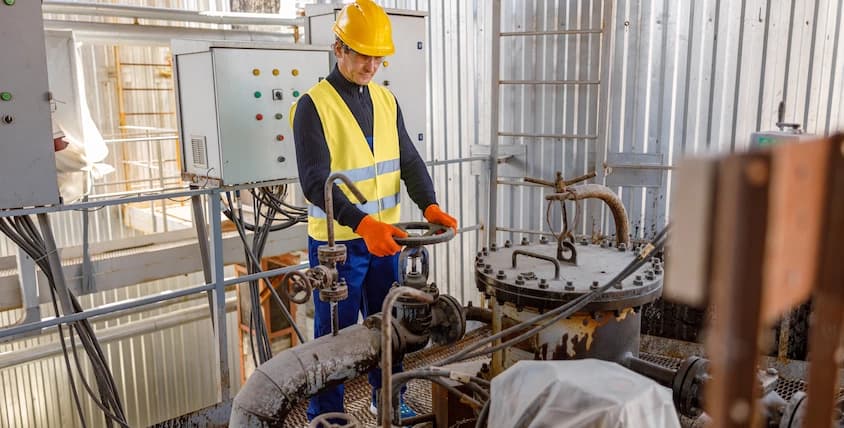 technician working